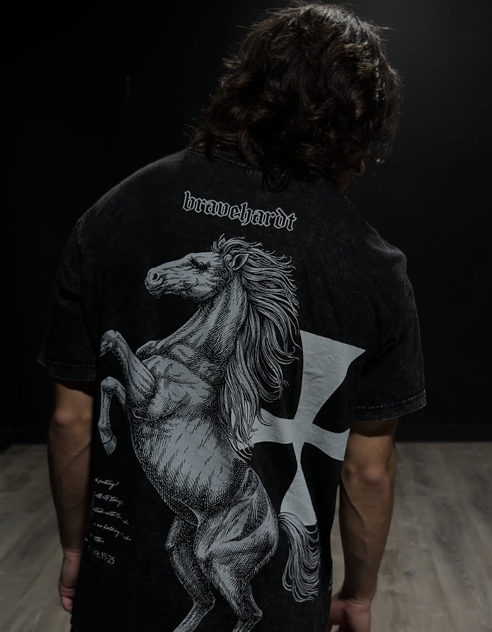 RIDE WITH GOD OVERSIZED TEE